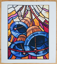 Load image into Gallery viewer, Bell Ringer Rag Paper Print