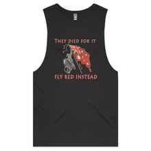 Load image into Gallery viewer, Red Instead Mens Tank