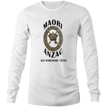 Load image into Gallery viewer, Maori Anzac Mens Long Sleeve - Light