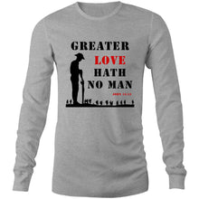 Load image into Gallery viewer, Greater Love Mens Long Sleeve