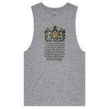 Load image into Gallery viewer, ANZAC Scroll Mens Tank