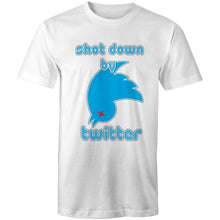 Load image into Gallery viewer, Shot Down by Twitter Mens Classic