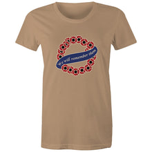 Load image into Gallery viewer, We Will Remember Them Womens Classic