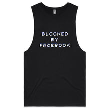 Load image into Gallery viewer, Blocked By Facebook Mens Tank