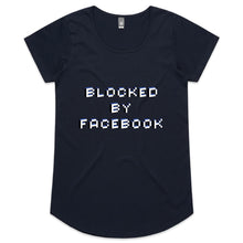 Load image into Gallery viewer, Blocked By Facebook Womens Scoop