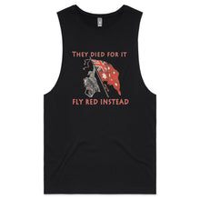 Load image into Gallery viewer, Red Instead Mens Tank