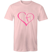 Load image into Gallery viewer, Heart Cross Mens Classic