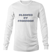 Load image into Gallery viewer, Blocked By Facebook Mens Long Sleeve