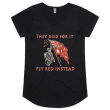 Load image into Gallery viewer, Red Instead Womens Scoop