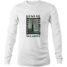 Load image into Gallery viewer, Dont Be Negative Mens Long Sleeve