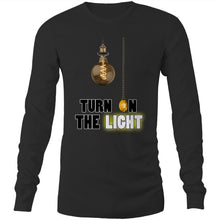 Load image into Gallery viewer, Turn On The Light Mens Long Sleeve