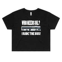 Load image into Gallery viewer, Who Needs Oil Womens Crop