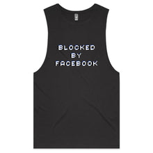 Load image into Gallery viewer, Blocked By Facebook Mens Tank
