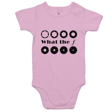 Load image into Gallery viewer, What The F Baby Onesie