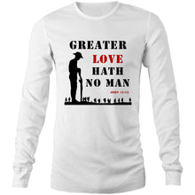 Load image into Gallery viewer, Greater Love Mens Long Sleeve