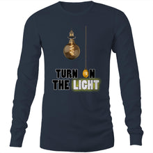 Load image into Gallery viewer, Turn On The Light Mens Long Sleeve
