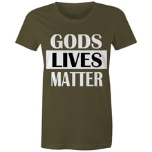 Load image into Gallery viewer, Gods Lives Matter Womens Classic - Dark