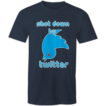 Load image into Gallery viewer, Shot Down by Twitter Mens Classic