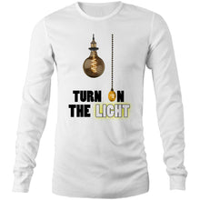 Load image into Gallery viewer, Turn On The Light Mens Long Sleeve
