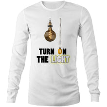 Load image into Gallery viewer, Turn On The Light Mens Long Sleeve