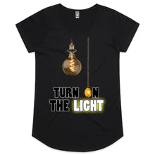 Load image into Gallery viewer, Turn On The Light Womens Scoop