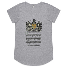 Load image into Gallery viewer, ANZAC Scroll Womens Scoop