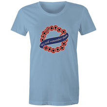 Load image into Gallery viewer, We Will Remember Them Womens Classic