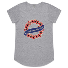 Load image into Gallery viewer, We Will Remember Them Womens Scoop