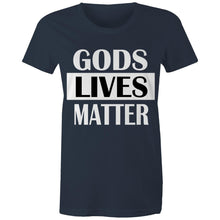 Load image into Gallery viewer, Gods Lives Matter Womens Classic - Dark