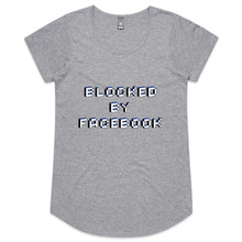 Load image into Gallery viewer, Blocked By Facebook Womens Scoop