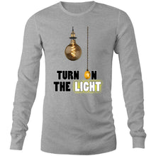 Load image into Gallery viewer, Turn On The Light Mens Long Sleeve