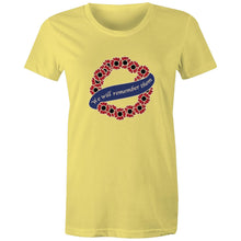 Load image into Gallery viewer, We Will Remember Them Womens Classic