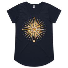 Load image into Gallery viewer, Compass Rose Womens Scoop