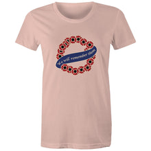 Load image into Gallery viewer, We Will Remember Them Womens Classic