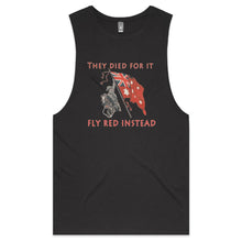 Load image into Gallery viewer, Red Instead Mens Tank
