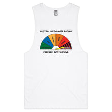 Load image into Gallery viewer, Danger Rating Mens Tank
