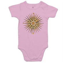 Load image into Gallery viewer, Compass Rose Baby Onesie
