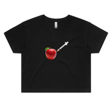 Load image into Gallery viewer, Poison Apple Womens Crop
