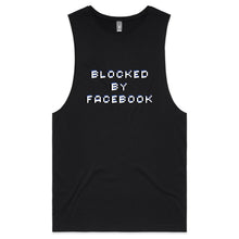 Load image into Gallery viewer, Blocked By Facebook Mens Tank
