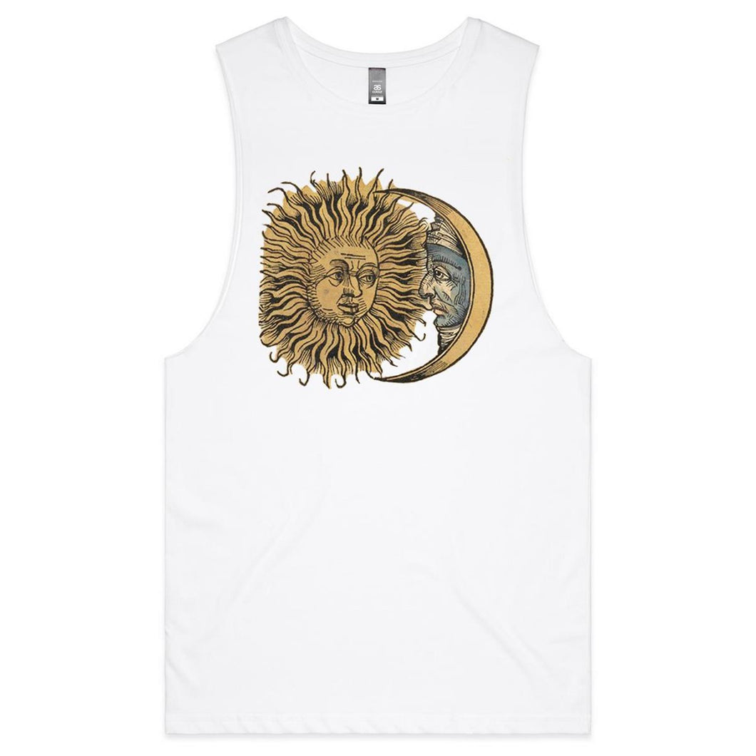 Sun Moon Mens Tank