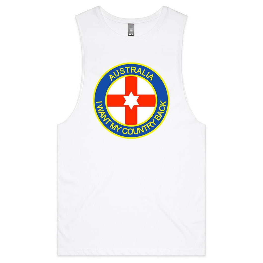 Country Back Mens Tank