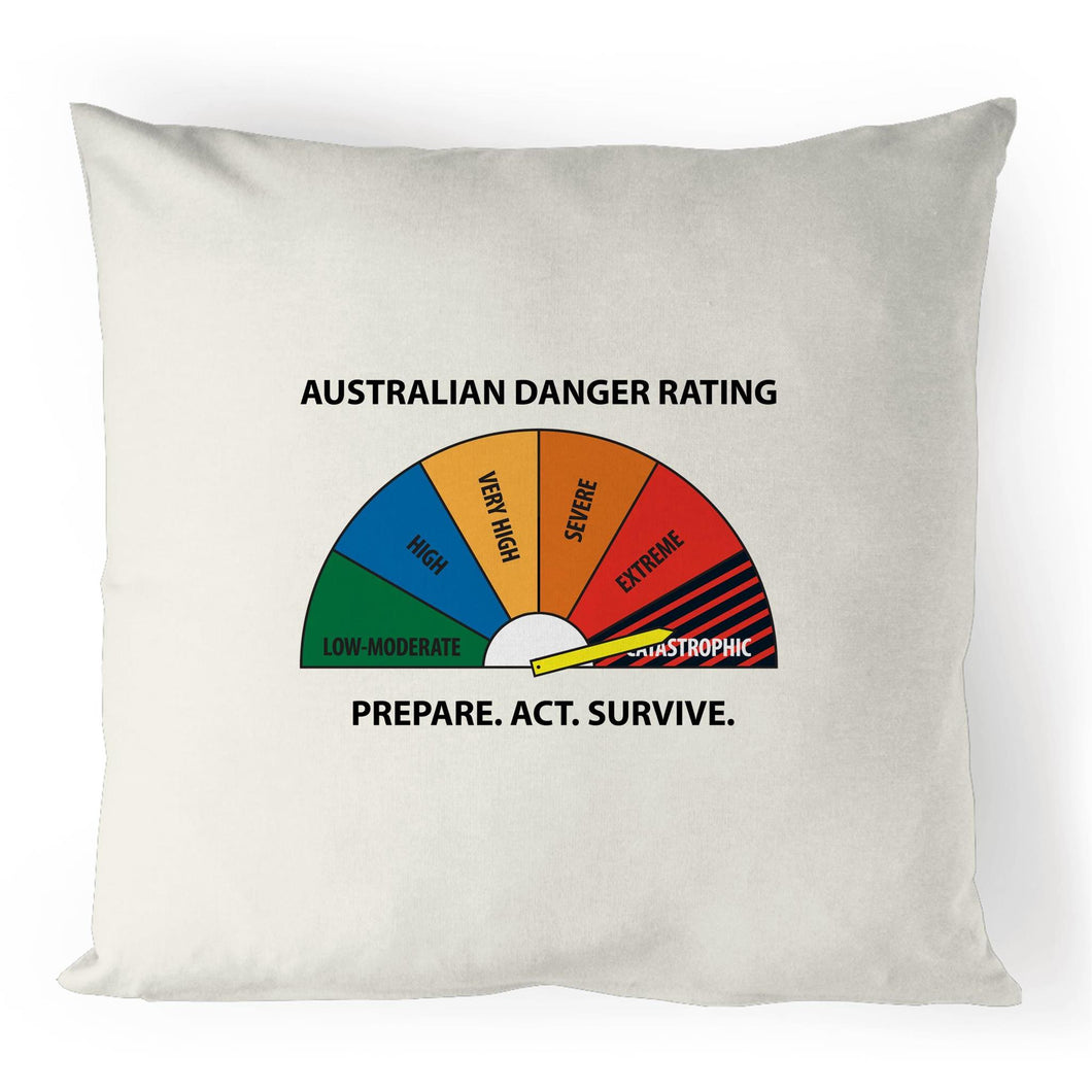 Danger Rating Cushion Cover