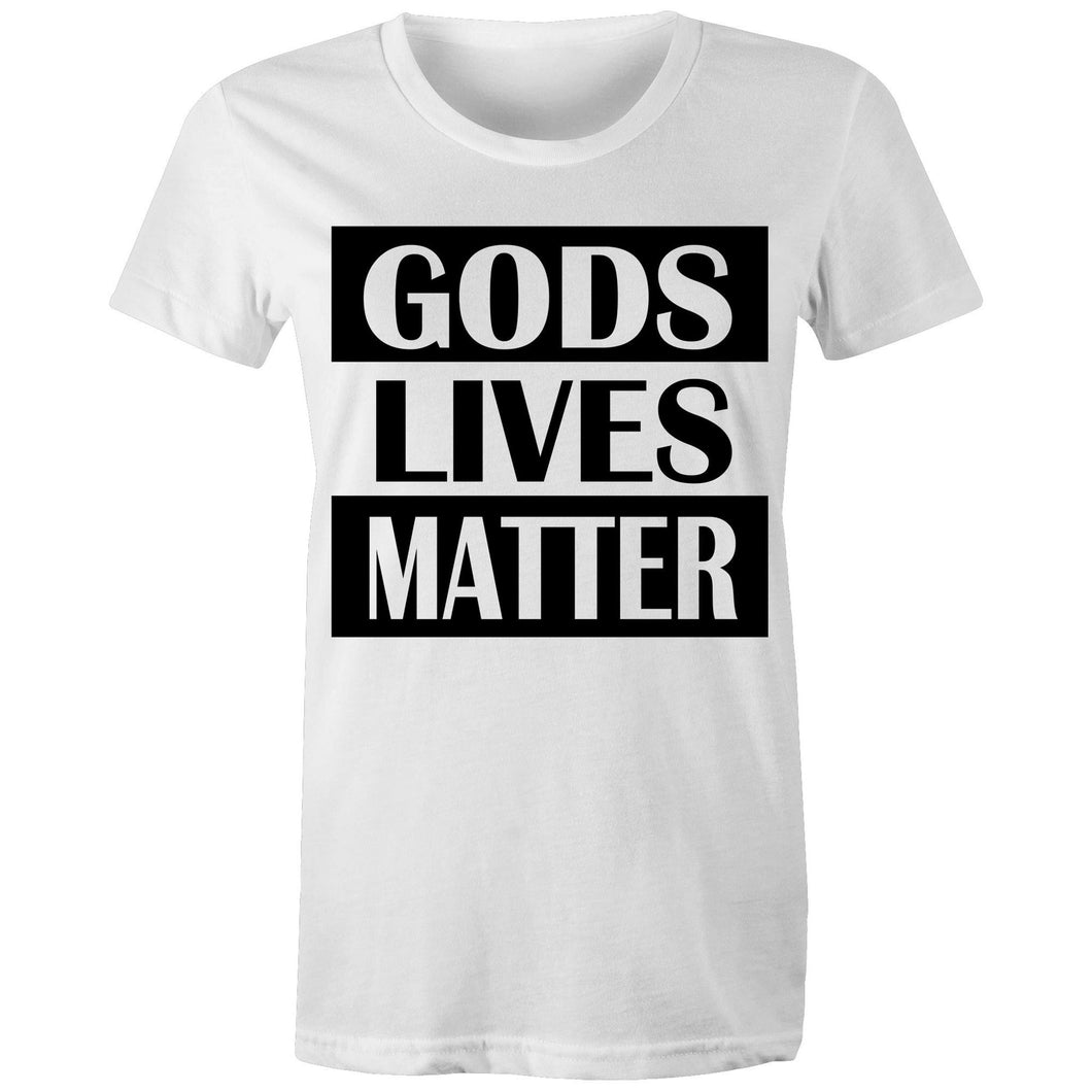 Gods Lives Matter Womens Classic - Light