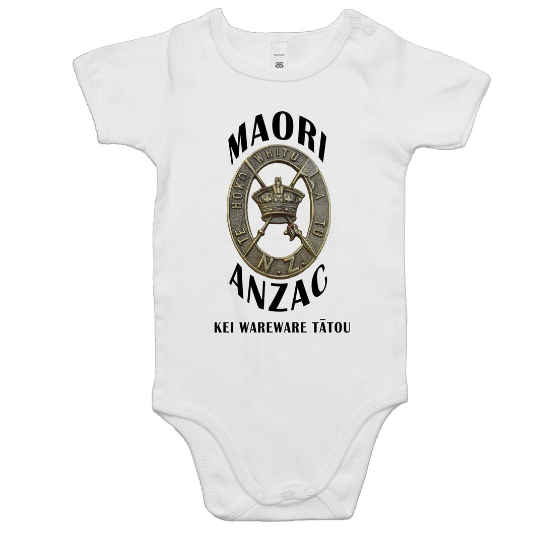 Maori Anzac Baby Onesie