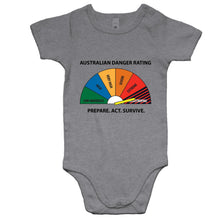 Load image into Gallery viewer, Danger Rating Baby Onesie
